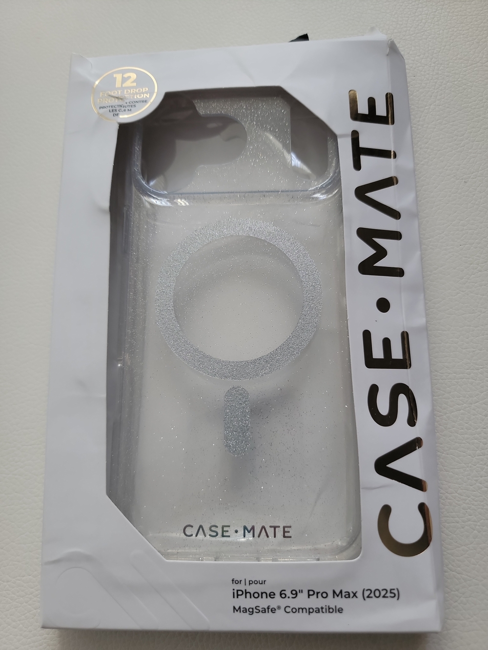 Case-Mate Sparkle Sheer Case for Iphone 17 Pro Max, Magsafe